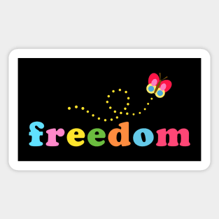 Freedom Sticker